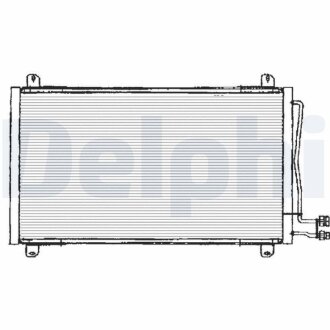 Радіатор кондиціонера Delphi TSP0225125