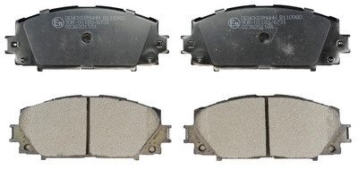 Тормозные колодки перед. Toyota Yaris 1.0 VVT-i,1.3 VVT-i,D-4D Denckermann B110980