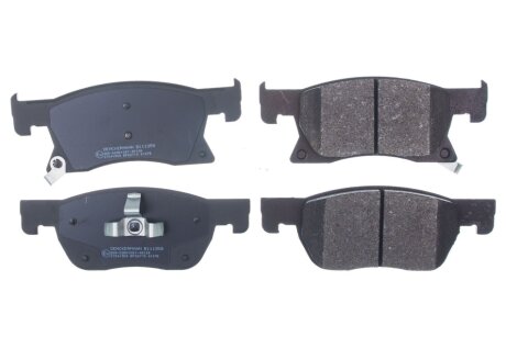 Тормозные колодки дисковые перед. Opel Astra K 1.0-1.6D 06.15- Denckermann B111358