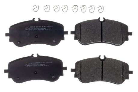 Гальмівні колодки MAN TGE VW Amarok, Crafter 2.0/2.0D/3.0D 12.10- Denckermann B111508