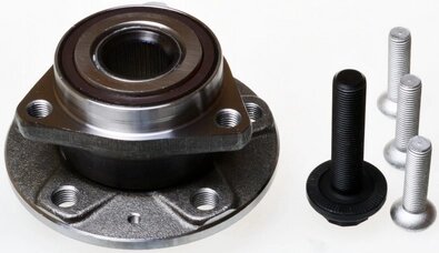 Маточина передня VW, Golf V-VI, 04-, (3 болти), ABS+, монт. ккт.+ Denckermann W413391