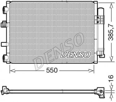 Радиатор кондиционера DENSO DCN10043