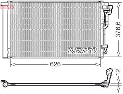 Радіатор кондиціонера DENSO DCN41026