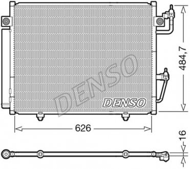 Радиатор кондиционера DENSO DCN45009