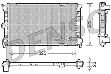 Радиатор DENSO DRM32031