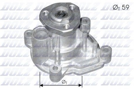 Насос системи охолодження DOLZ A-218