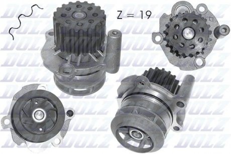 Насос системи охолодження DOLZ A-251