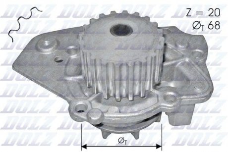 Помпа водяна DOLZ N-206