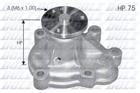 Насос системи охолодження DOLZ O-142