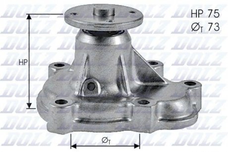 Насос системи охолодження DOLZ O-143