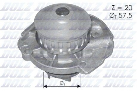 Помпа водяна DOLZ S-161