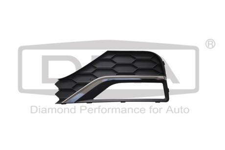 Рамка противотуманной фары правой VW Amarok (10-) с хром.вставкой Dpa 88071868602