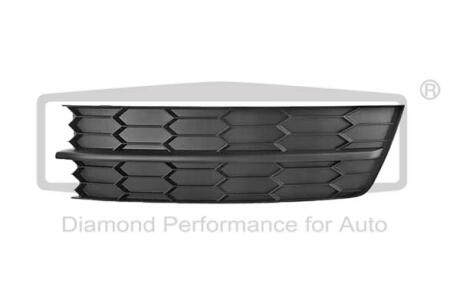 Заглушка противотуманной фары левая (черная) Skoda Rapid (13-) Dpa 88071877402