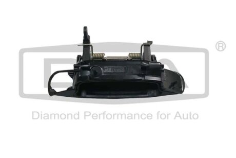 Ручка двери наружная передняя левая чёрная Audi A3, A6, RS3, RS6 (07-13)/ Seat E Dpa 88371800902