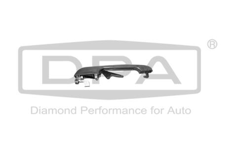 Ручка двери задней правой (черная) VW Golf (77-92),Passat (74-88),Jetta (79-92) Dpa 88390135102