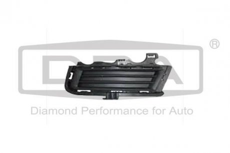 Решетка противотуманной фары правой без отверстия VW Golf (12-) Dpa 88531276202