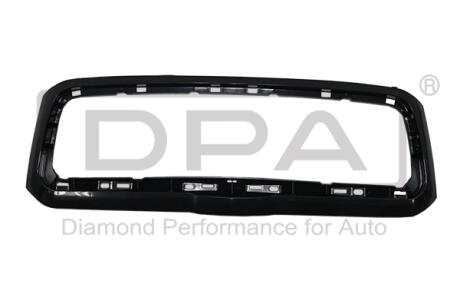 Накладка решетки радиатора (грунт) Skoda Octavia (96-10) Dpa 88531475102
