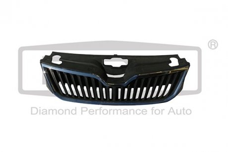 Решітка радіатора без емблеми з декоративною планкою Skoda RAPID (NH3) (12-) Dpa 88531807602