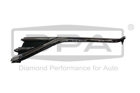Решітка радіатора ліва (з хромом) VW Touareg (18-) Dpa 88531811702