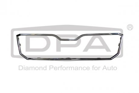 Рамка решетки радиатора хромированная Skoda Superb (15-) Dpa 88531817302