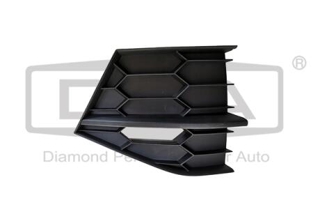 Решетка противотуманной фары передней правой (черн полоса) Skoda Superb (15-) Dpa 88531817902