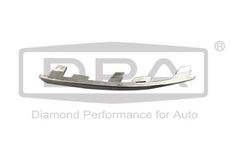 Накладка на задний бампер левая VW Polo (10-) хром Dpa 88531825602