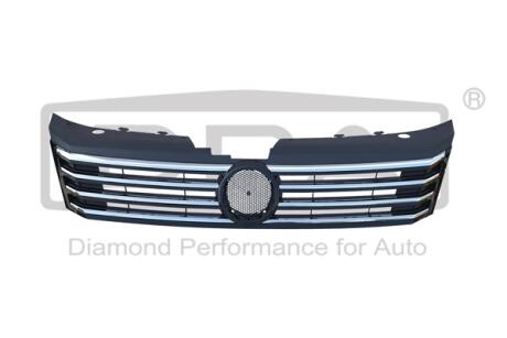 Решетка радиатора без эмблемы, c полосой чёрная рамка VW Passat (11-14) Dpa 88531828502