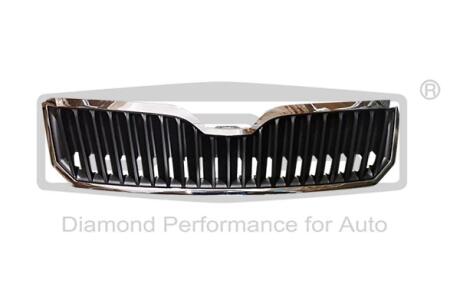 Решітка радіатора без емблеми з хром рамкою Skoda Superb (14-) Dpa 88531829802