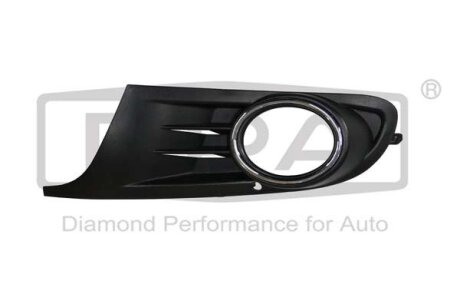 Решетка противотуманной фары левая с отверстием VW Golf (08-13) Dpa 88541177702