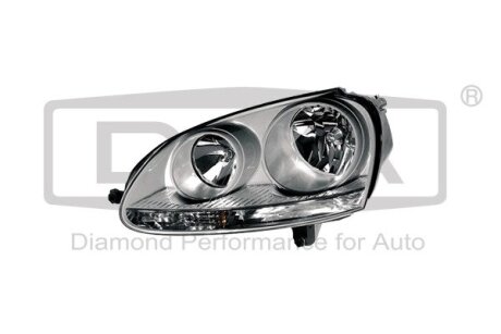 Фара правая без моторчика (белая рамка) VW Golf (93-09),Jetta (05-10) Dpa 89410196202