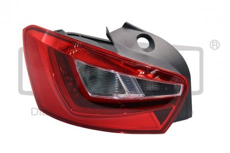 Фонарь левый LED черный Seat Ibiza (08-) Dpa 99451455902