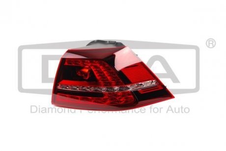 Фонарь правый наружный LED VW Golf (12-) Dpa 99451621902