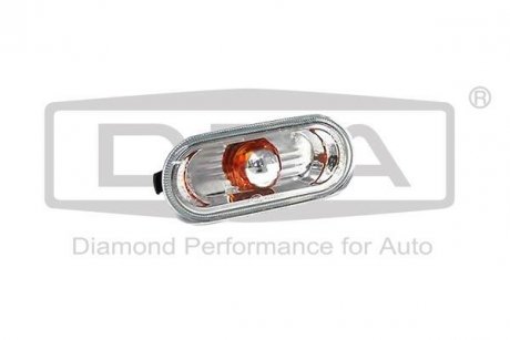 Повторитель поворота белый Skoda CitiGo (12-)/VW Amarok (13-),Polo (10-15),T5 (09-15),UP (12-14) Dpa 99491249702