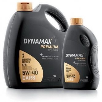 Масло моторное ULTRA PLUS PD 5W40 (4L) Dynamax 501600