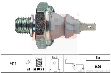 VW Датчик давл. масла 0,75-1,05 bar EPS 1.800.095