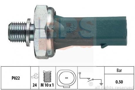 Датчик тиску масла VW Gofl 4/Audi A2/Bora/Polo EPS 1.800.139