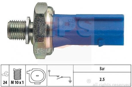 Датчик тиску масла Audi 1.4/1.8/2.0TFSI/Skoda 1.4/1.8/2.0TSI/VW EPS 1.800.192