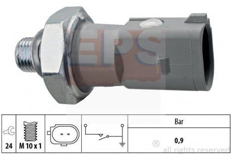 Датчик тиску масла (0.9Bar) VAG Golf V/VI EPS 1.800.197