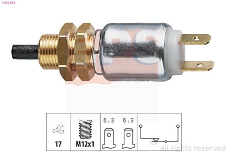 Перев. света "Стоп" Volvo 142-164,240-265,740-780 Bmw E30/ EPS 1.810.014