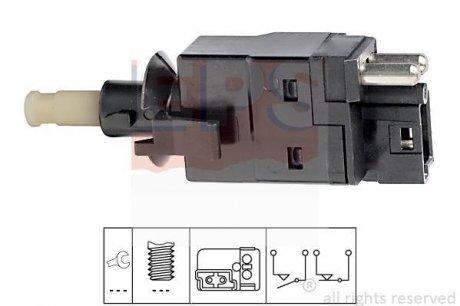 Вимикач стоп-сигналу Mercedes-Benz W201,W124 EPS 1.810.088
