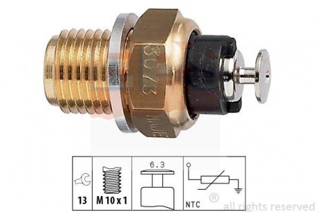 Датчик температури води EPS 1.830.073