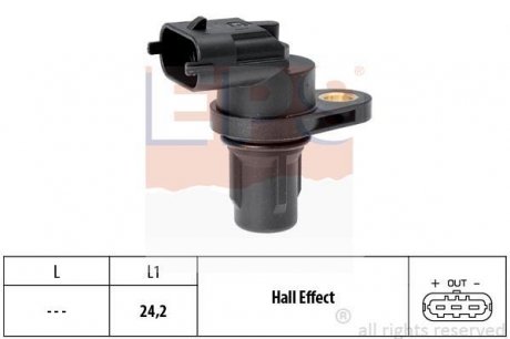 Датчик положення розпредвала Mercedes W212 1.8-2.0 09- EPS 1.953.387