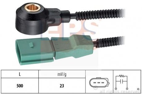 VW Датчик детонации AUDI, SKODA, 1,8-5,2FSI/TFSI/TSI 04- EPS 1.957.163 (фото 1)