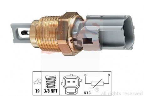 FORD Датчик температуры впуск.воздуха Transit 2,4-2,5 -06. Focus 1,8TDCi -04,Mazda 626 EPS 1.994.004