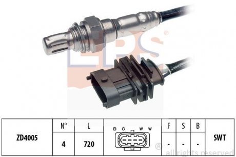 Лямбда-зонд перед катализатором Opel Astra G 1.4/1.6 /Vectra B 1.6 /Zafira A 1.6 EPS 1.997.340