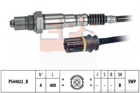 ЛЯМБДА-ЗОНД MB A (W168)/C (W202,W203,S202)/E (W210,W211, W220)/Vito (639)/Vaneo EPS 1.998.284