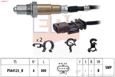 Лямбда зонд Volvo S60 20-/S90 20-/V60/V90 20-/XC60-XC90 20- EPS 1.998.613