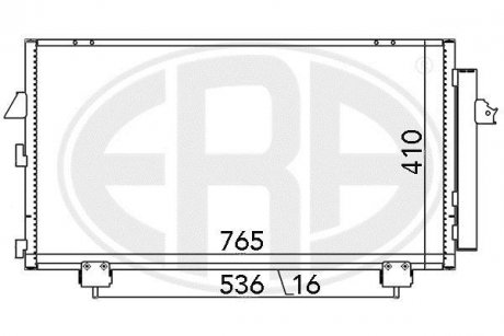 Радиатор ERA 667036