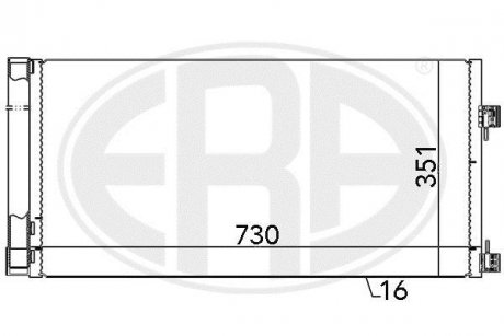 Радіатор ERA 667133