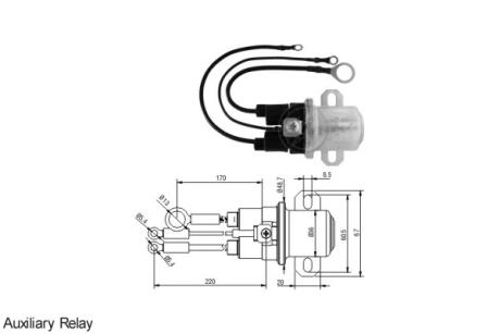 Допоміжне реле стартера ERA ZM5408